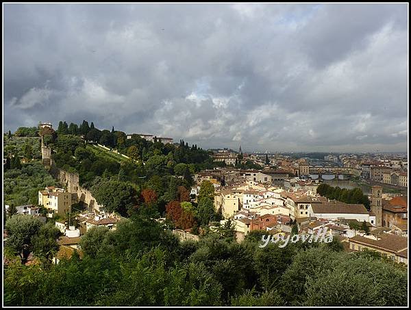 意大利 佛羅倫斯 米開朗基羅廣場 Piazzale Michelangelo, Florence, Italy 