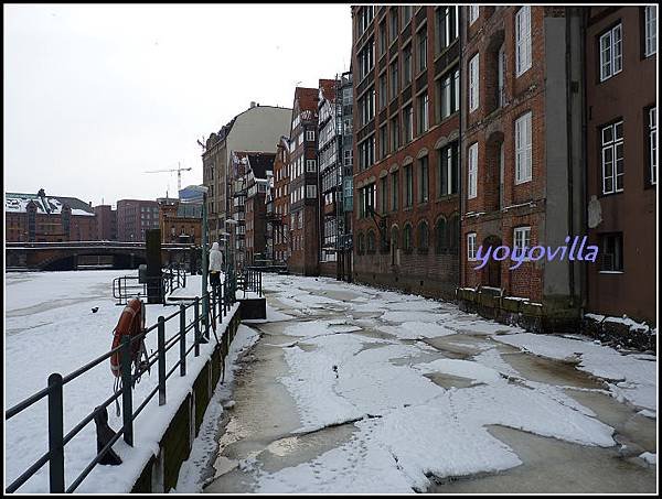 德國 漢堡 冬天雪景  Hamburg, Geramny