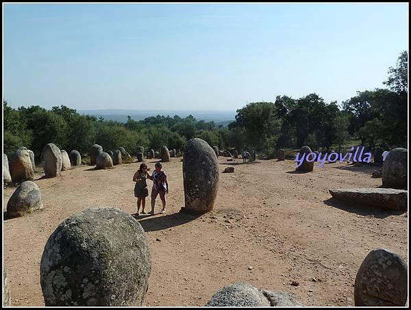 葡萄牙 環狀列石 Almendres,Evora,Portugal