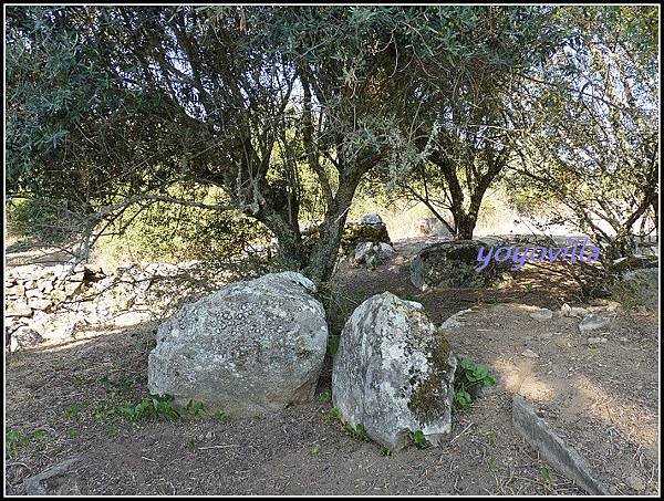 葡萄牙 環狀列石 Almendres,Evora,Portugal