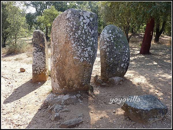 葡萄牙 環狀列石 Almendres,Evora,Portugal