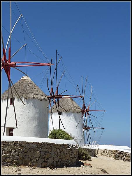 希臘 米克諾斯島 風車 Mykonos, Greece