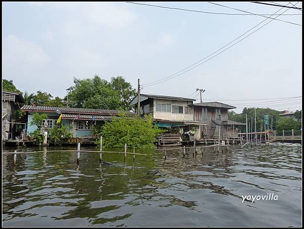 曼谷 周末水上市場  Talingchan Pier, Bangkok