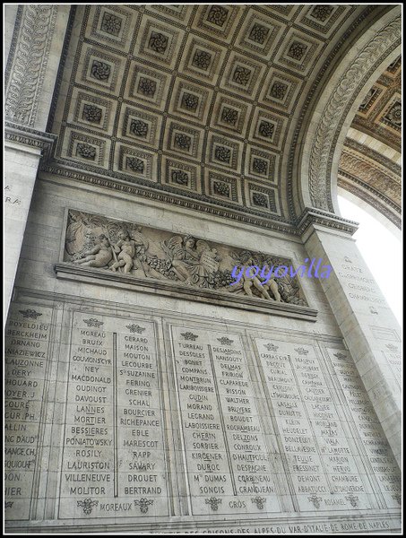 法國 巴黎 凱旋門 Arc de Triomphe, Paris, France