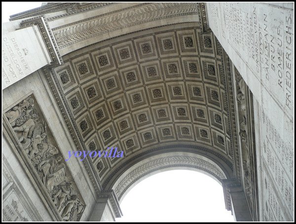 法國 巴黎 凱旋門 Arc de Triomphe, Paris, France