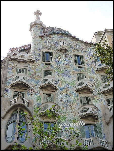 西班牙 巴塞隆納 高第 巴特略住宅 Casa Batlló, Barcelona, Spain