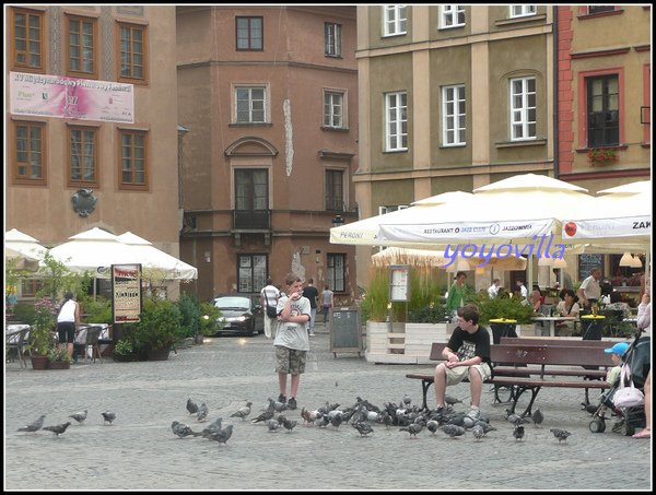 波蘭華沙 老城廣場 Old town spuare, Warsaw, Poland