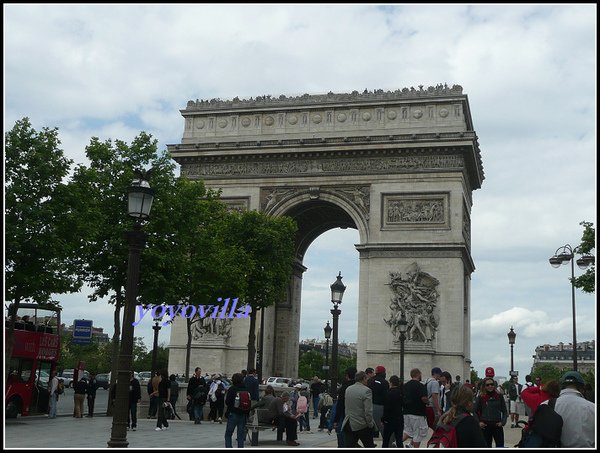 法國 巴黎 凱旋門 Arc de Triomphe, Paris, France