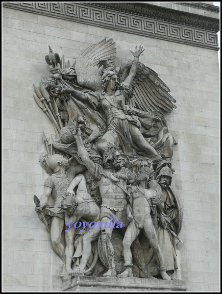 法國 巴黎 凱旋門 Arc de Triomphe, Paris, France