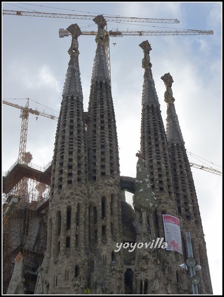 西班牙 巴塞隆納 聖家堂 Sagrada Familia, Barcelona, Spain