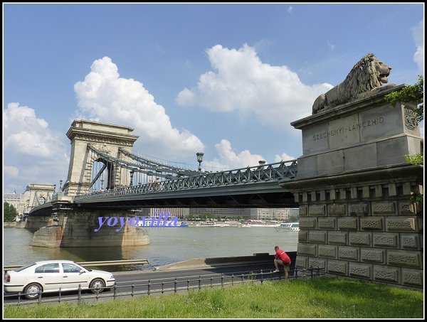 匈牙利 布達佩斯 鍊子橋 Chain Bridge, Budapest, Hungary