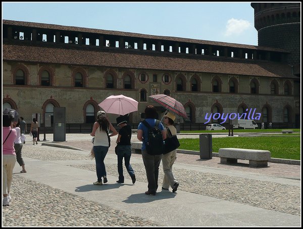 意大利 米蘭 史福才古堡 Castello Sforzesco, Milano, Italy