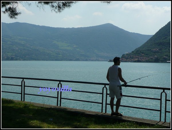 意大利 伊塞奧湖 Lago d&apos;Iseo, Italy