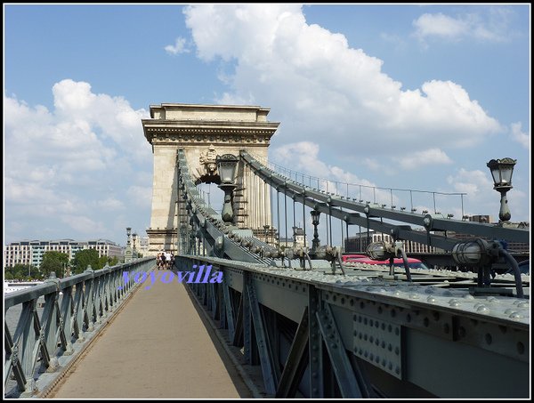 匈牙利 布達佩斯 鍊子橋 Chain Bridge, Budapest, Hungary