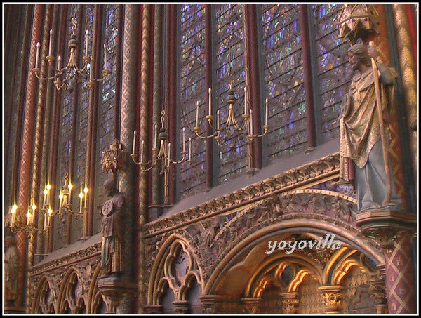 法國 巴黎 聖禮拜堂 La Sainte Chapelle, Paris, France