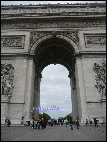 法國 巴黎 凱旋門 Arc de Triomphe, Paris, France