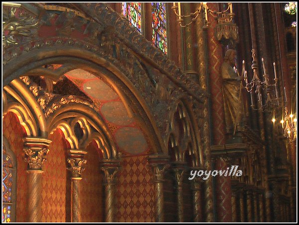 法國 巴黎 聖禮拜堂 La Sainte Chapelle, Paris, France