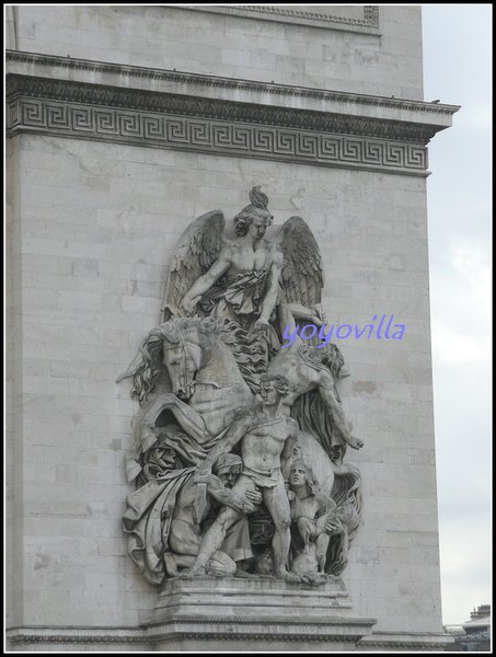 法國 巴黎 凱旋門 Arc de Triomphe, Paris, France