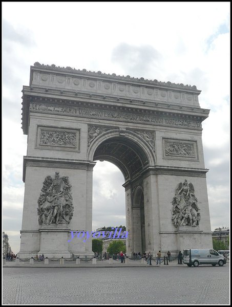 法國 巴黎 凱旋門 Arc de Triomphe, Paris, France