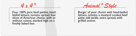 in-n-out secret menu