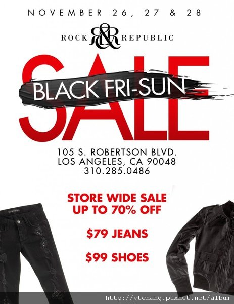 Rock &amp; Republic sale