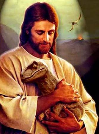 jesus-hugging-a-little-dino