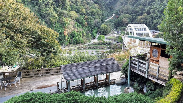 錦水溫泉飯店 - 大眾池景觀