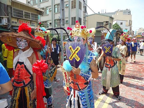 甲午年高雄阿蓮鳳山寺聖龍堂保安廣澤尊王往台南南勢街西羅殿謁祖進香