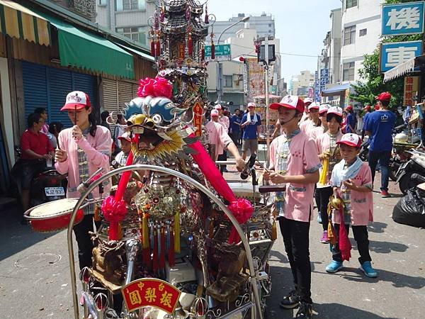 甲午年高雄阿蓮鳳山寺聖龍堂保安廣澤尊王往台南南勢街西羅殿謁祖進香