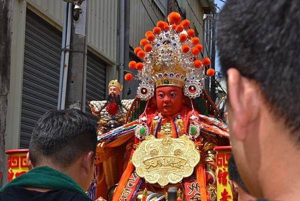 丁酉年屏東南州陳公館保安廣澤尊王往台南南勢街西羅殿謁祖進香三年圓科暨恭請鎮殿保安廣澤尊王回鑾遶境