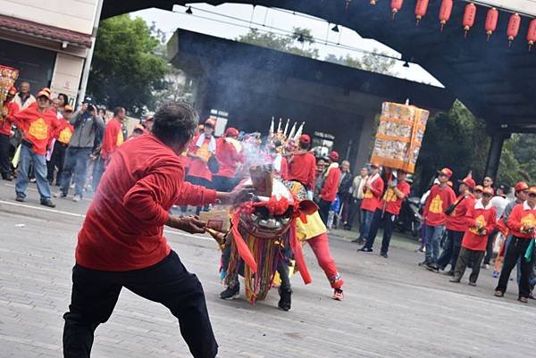 戊戌年高雄慈勝宮伏魔大帝鍾馗爺往竹崎光祿廟謁祖進香