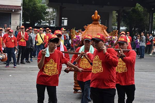 戊戌年高雄慈勝宮伏魔大帝鍾馗爺往竹崎光祿廟謁祖進香