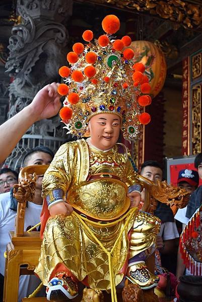 戊戌年苗栗後龍慈鳳壇 中壇元帥 往台南首廟天壇開光啟靈