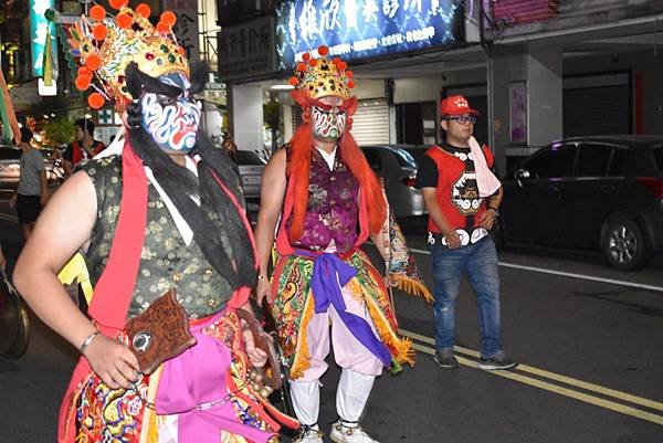 戊戌年嘉邑福安館 五府千歲 中壇元帥 往新營太子宮 南鯤鯓代天府謁祖進香回鑾遶境
