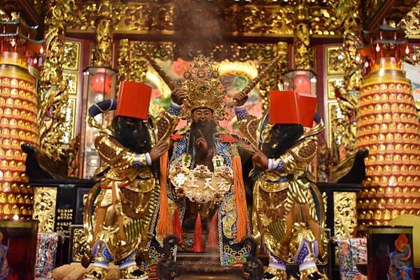 戊戌年嘉義市阿岸米糕 張家 康趙元帥 往嘉邑過溝仔震安宮開光啟靈