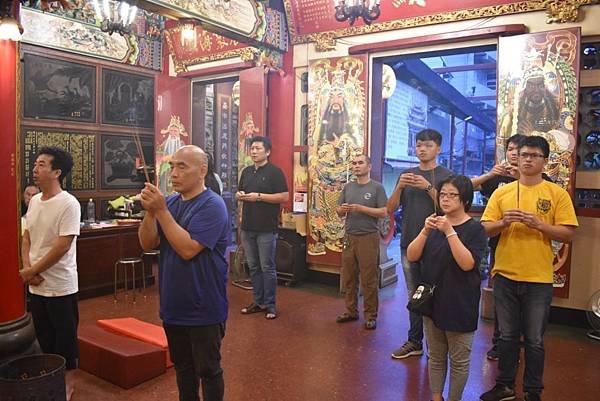 戊戌年嘉義市阿岸米糕 張家 康趙元帥 往嘉邑過溝仔震安宮開光啟靈
