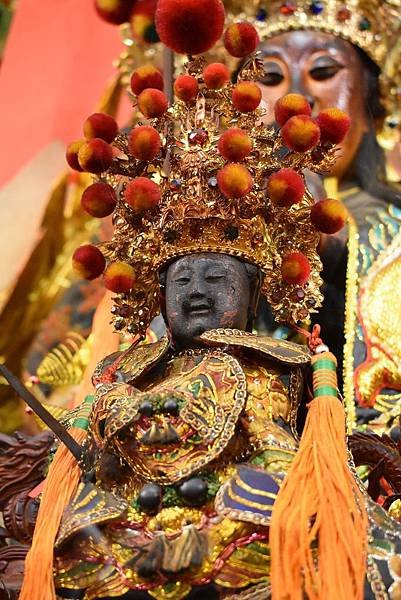 戊戌年嘉義市阿岸米糕 張家 康趙元帥 往嘉邑過溝仔震安宮開光啟靈