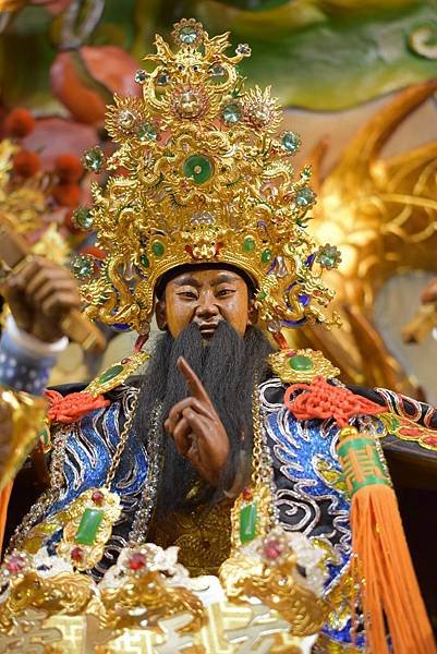 戊戌年嘉義市阿岸米糕 張家 康趙元帥 往嘉邑過溝仔震安宮開光啟靈