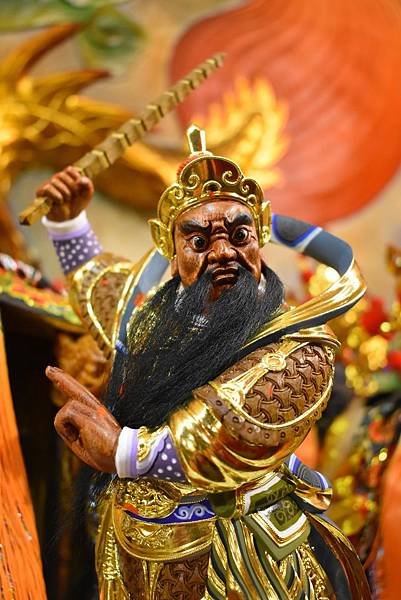 戊戌年嘉義市阿岸米糕 張家 康趙元帥 往嘉邑過溝仔震安宮開光啟靈