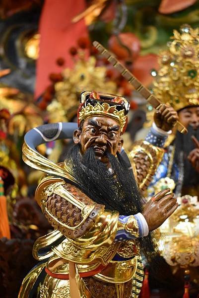 戊戌年嘉義市阿岸米糕 張家 康趙元帥 往嘉邑過溝仔震安宮開光啟靈