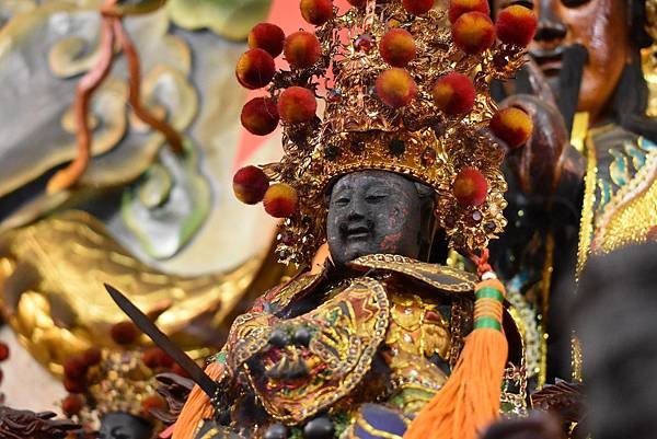 戊戌年嘉義市阿岸米糕 張家 康趙元帥 往嘉邑過溝仔震安宮開光啟靈