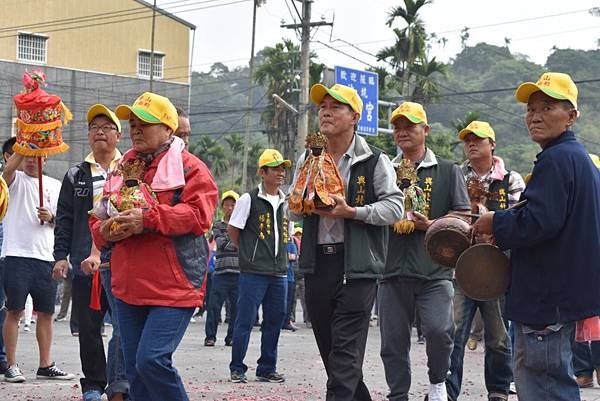 戊戌年高雄市大樹區興山里北極殿 北極玄天上帝 往嘉義竹崎沙坑真武宮會香