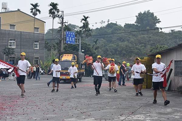 戊戌年高雄市大樹區興山里北極殿 北極玄天上帝 往嘉義竹崎沙坑真武宮會香