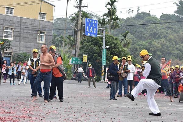 戊戌年高雄市大樹區興山里北極殿 北極玄天上帝 往嘉義竹崎沙坑真武宮會香