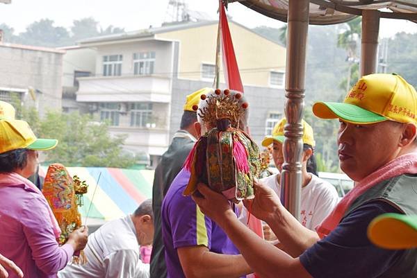 戊戌年高雄市大樹區興山里北極殿 北極玄天上帝 往嘉義竹崎沙坑真武宮會香