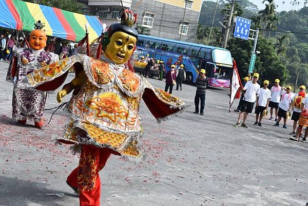 戊戌年高雄市大樹區興山里北極殿 北極玄天上帝 往嘉義竹崎沙坑真武宮會香