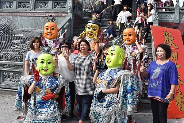 戊戌年高雄市大樹區興山里北極殿 北極玄天上帝 往嘉義竹崎沙坑真武宮會香