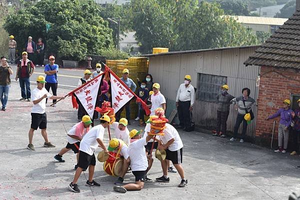 戊戌年高雄市大樹區興山里北極殿 北極玄天上帝 往嘉義竹崎沙坑真武宮會香