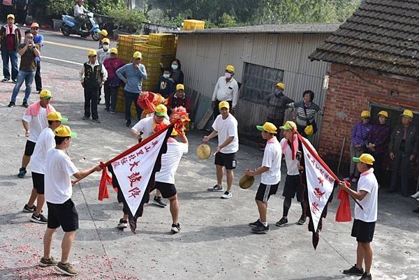 戊戌年高雄市大樹區興山里北極殿 北極玄天上帝 往嘉義竹崎沙坑真武宮會香