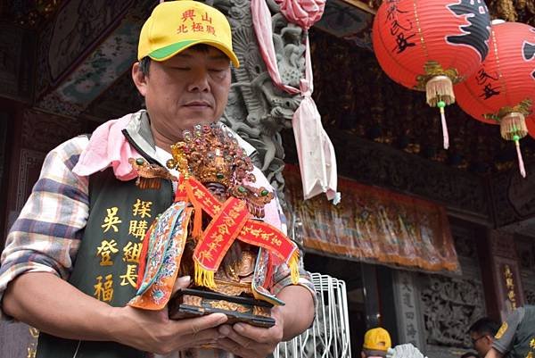 戊戌年高雄市大樹區興山里北極殿 北極玄天上帝 往嘉義竹崎沙坑真武宮會香